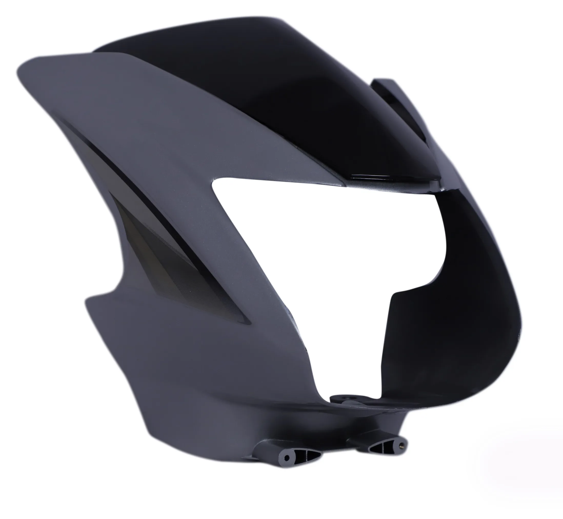 Head Light Visor/mask-tvs Star Cvti 110cc (horse Type) Silver