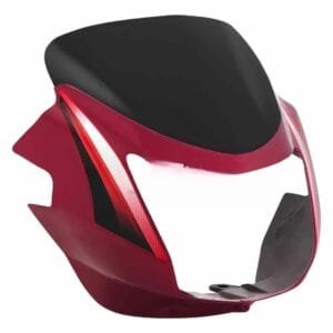 Head Light Visor/mask-tvs Star Cvti 110cc Latest (type-3) Red