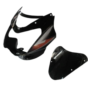 Head Light Visor/mask-tvs Star Sport O/m Black (copper Stk)