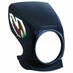 Head Light Visor/mask-tvs Super Xl Black