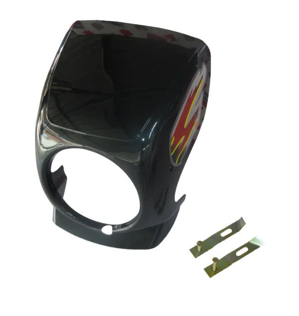 Head Light Visor/mask-tvs Super Xl Green