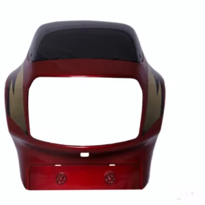Head Light Visor/mask-tvs Victor Gl Red