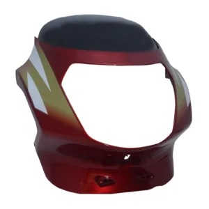 Head Light Visor/mask-tvs Victor Glx Red
