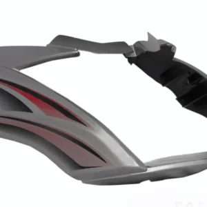 Head Light Visor/mask-tvs Victor N/m T-2 Silver