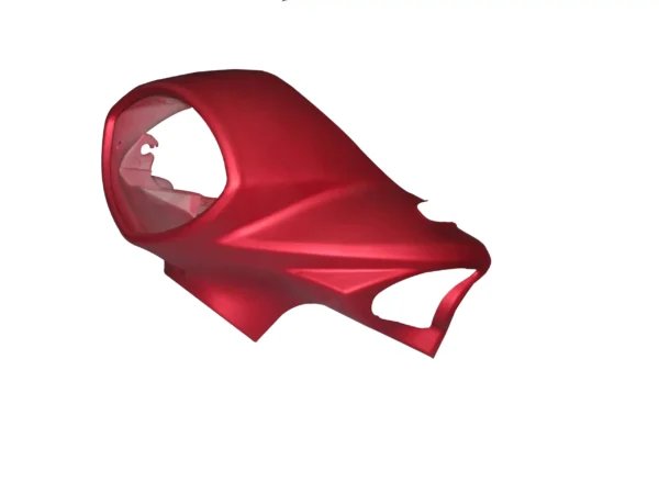 Head Light Visor/mask-yamaha Fascino Rouge Red