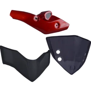 Head Light Visor/mask-yamaha Fz Red