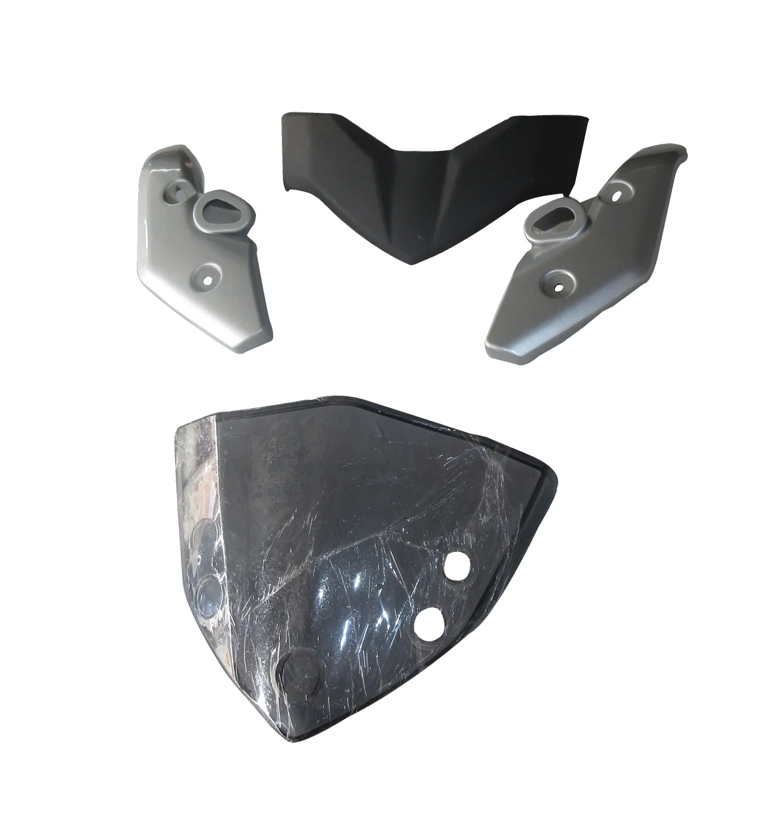 Head Light Visor/mask-yamaha Fz Silver