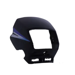 Head Light Visor/mask-yamaha Ybx Black