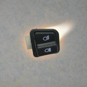 Headlamp dipper button for activa ,3g 4g 5g pleasure maestro duet aviator
