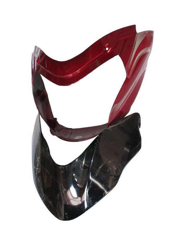 Headlight Visor Fit For Bajaj Xcd 135 Flame Red