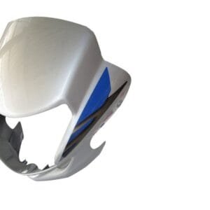 Headlight Visor Fit For Hero Cd-deluxe New Model Cloud Silver (blue Sticker)