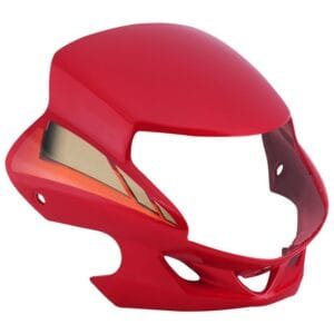 Headlight Visor Fit For Hero Hf-deluxe Candy Blazing Red (bp)
