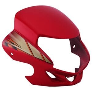 Headlight Visor Fit For Hero Hf-deluxe Type-3 Candy Blazing Red (bp)