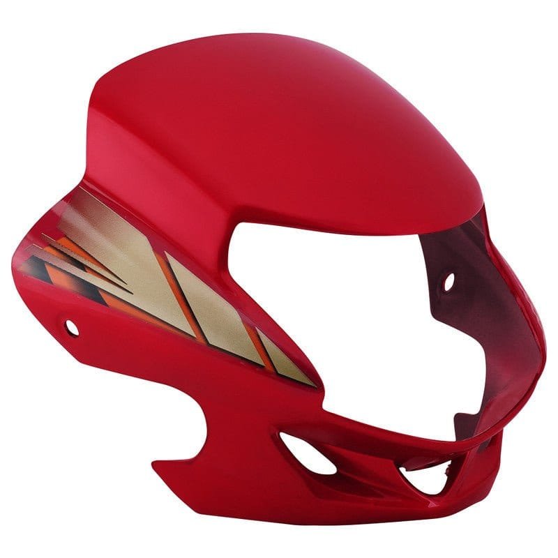 Headlight Visor Fit For Hero Hf-deluxe Type-3 Candy Blazing Red (bp)