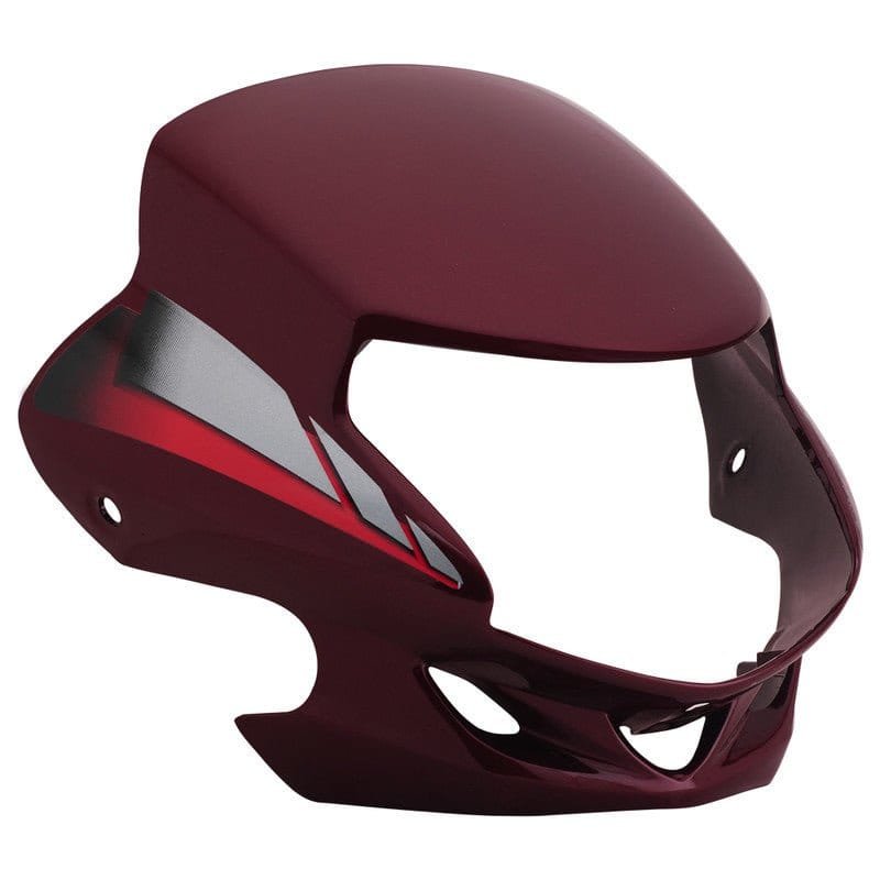 Headlight Visor Fit For Hero Hf-deluxe Wine Palace Maroon