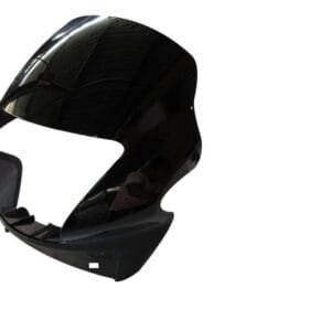Headlight Visor Fit For Hero Passion Black(without Sticker)