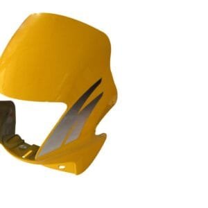 Headlight Visor Fit For Hero Passion Plus Moon Yellow