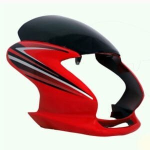 Headlight Visor Fit For Hero Passion Pro Digital Sports Red