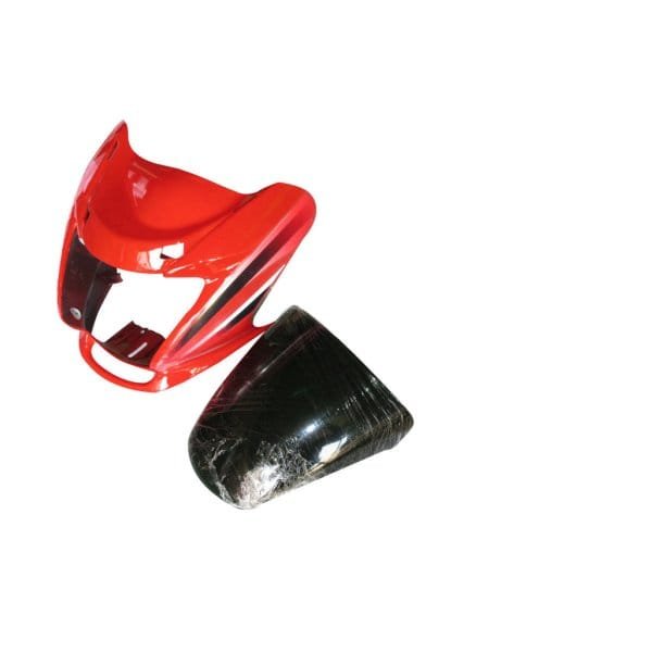 Headlight Visor Fit For Hero Passion Pro Type-4 Sports Red