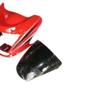 Headlight Visor Fit For Hero Passion Pro Type-4 Sports Red
