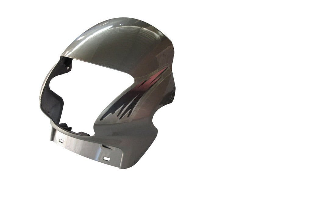 Headlight Visor Fit For Hero Passion Tornado Grey (dark)