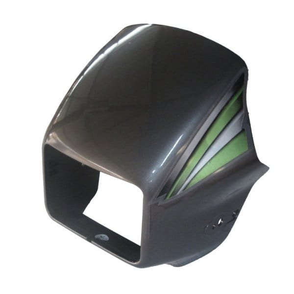 Headlight Visor Fit For Hero Splendor Pro (new Graphics) Heavy Grey