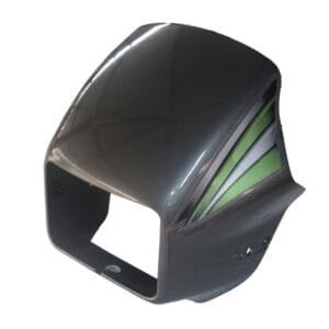 Headlight Visor Fit For Hero Splendor Pro (new Graphics) Heavy Grey