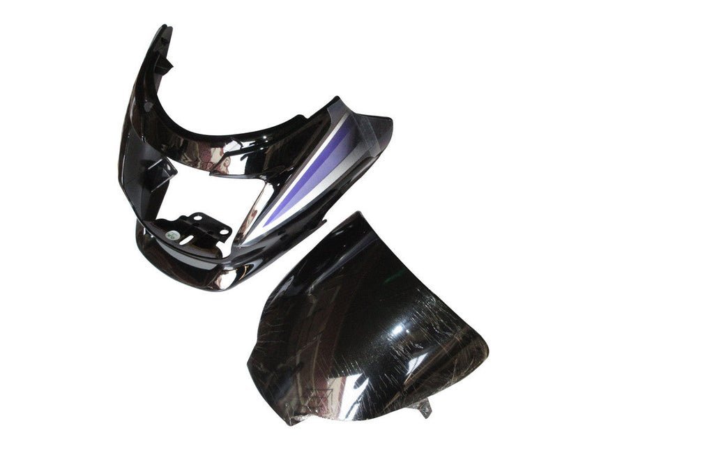 Headlight Visor Fit For Hero Super Splendor I3s Black /purple