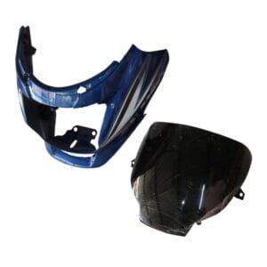 Headlight Visor Fit For Hero Super Splendor Latest (type 3) Candy Blazing Red