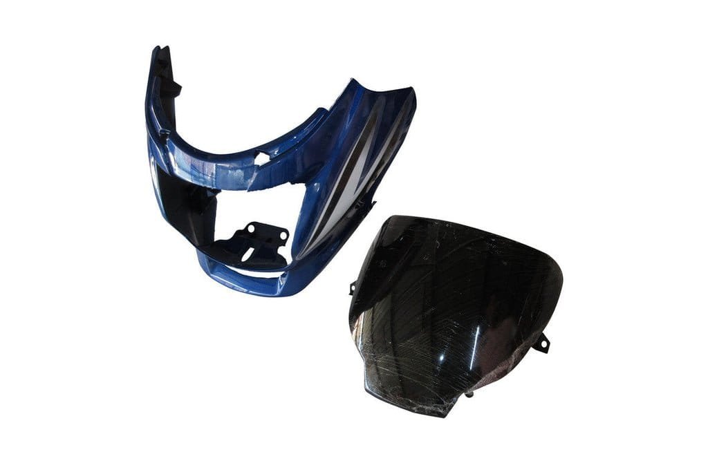 Headlight Visor Fit For Hero Super Splendor Latest (type 3) Candy Blazing Red