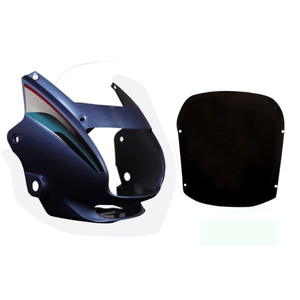 Headlight Visor Fit For Hero Super Splendor Sky Forest Blue (w/sticker)