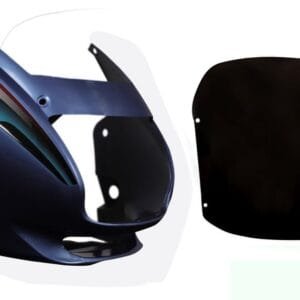 Headlight Visor Fit For Hero Super Splendor Sky Forest Blue (w/sticker)