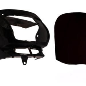 Headlight Visor Fit For Hero Super Splendor (without Sticker) Black