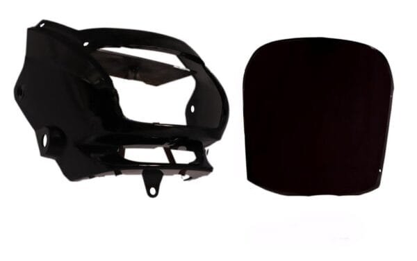 Headlight Visor Fit For Hero Super Splendor (without Sticker) Black