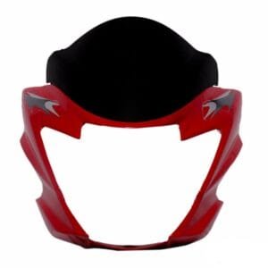 Headlight Visor Fit For Suzuki Hayate With Glass Meera Red