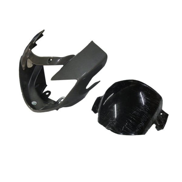 Headlight Visor Fit For Tvs Apache Rtr 160/180cc Glossy Titanium Grey