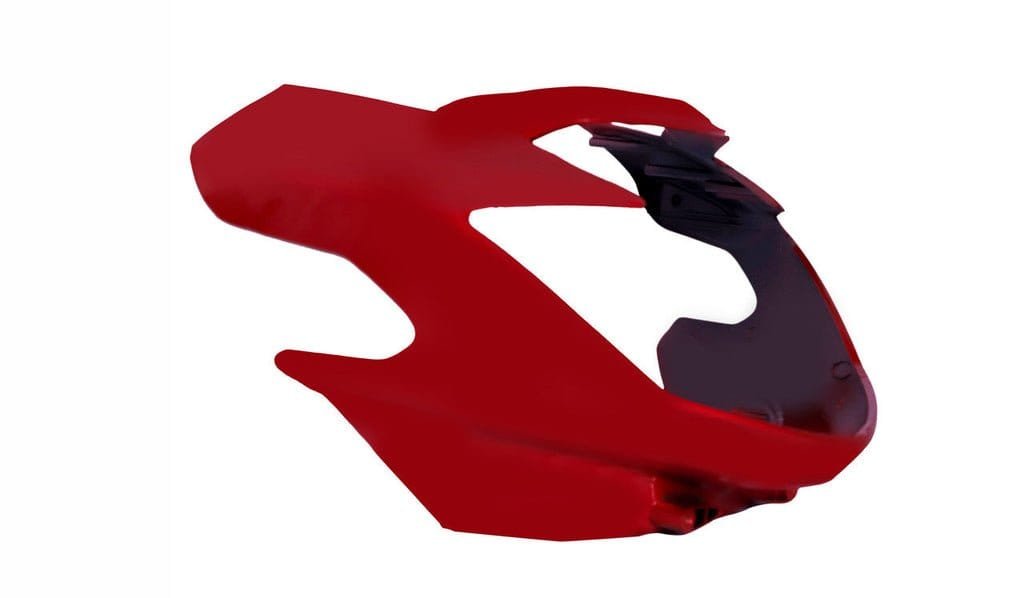 Headlight Visor Fit For Tvs Apache Rtr 160/180cc Pearl White