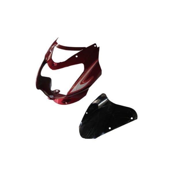 Headlight Visor Fit For Tvs Star Sport New Model Flame Red