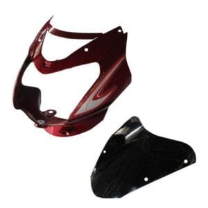 Headlight Visor Fit For Tvs Star Sport New Model Flame Red