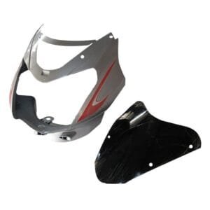 Headlight Visor Fit For Tvs Star Sport New Model Force Silver