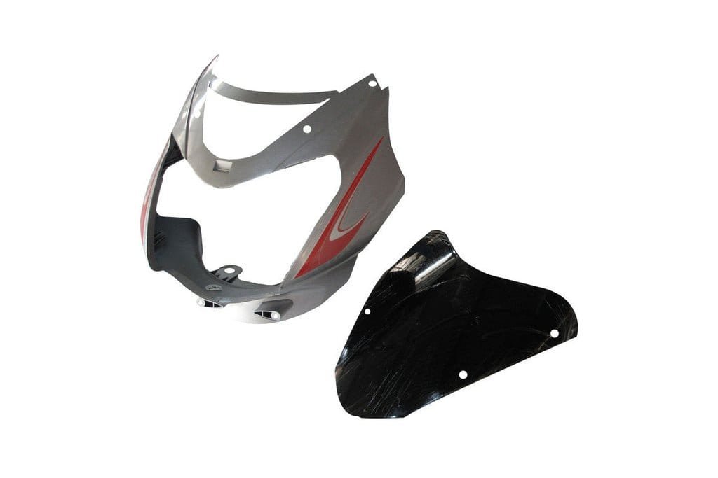 Headlight Visor Fit For Tvs Star Sport New Model Force Silver
