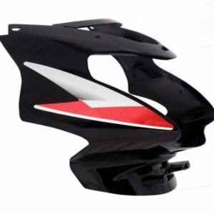 Headlight Visor Fit For Tvs Star Sport Old Model Black (red Sticker)