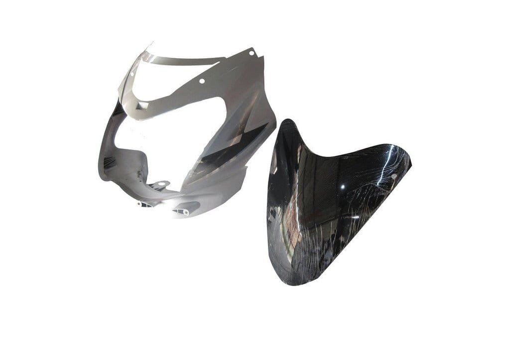 Headlight Visor Fit For Tvs Star Sport Old Model Force Silver