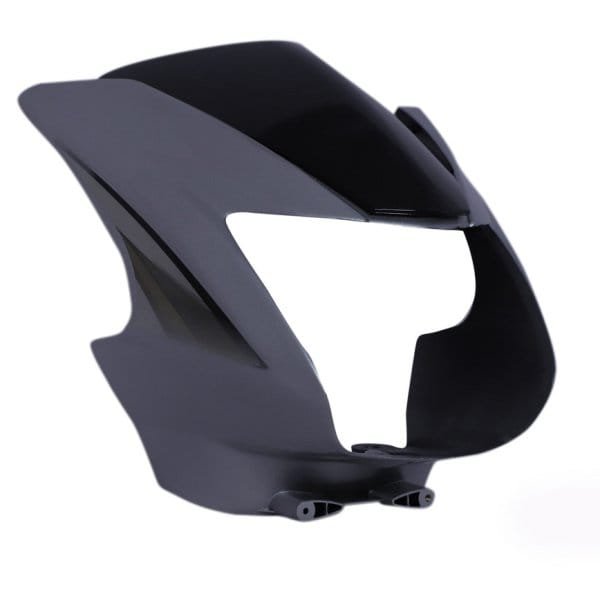 Headlight Visor Fit For Tvs Starcvti 110 Cc (horse Type) Force Silver