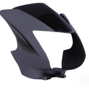 Headlight Visor Fit For Tvs Starcvti 110 Cc (horse Type) Force Silver