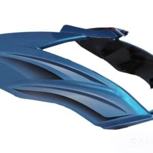 Headlight Visor Fit For Tvs Victor New Model T-2 Blissful Blue Without Glass