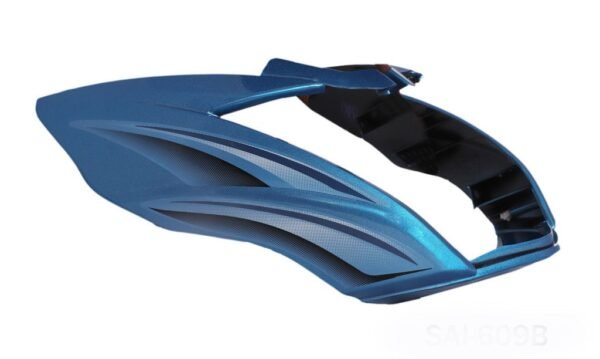 Headlight Visor Fit For Tvs Victor New Model T-2 Blissful Blue Without Glass