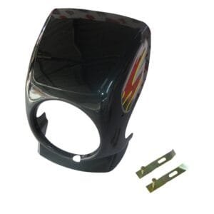 Headlight Visor Fit For Tvs Xl Super Tasmania Green (bp)