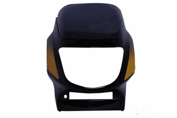 Headlight Visor Fit For With Glass Hero Ambition Black