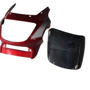 Headlight Visor Fit For With Glass Hero Ambition Candy Blazing Red